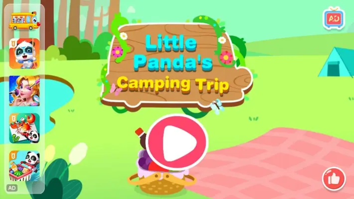 Little Panda’s Camping Trip android App screenshot 3