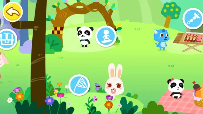 Little Panda’s Camping Trip android App screenshot 4